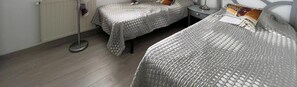 2 bedrooms, iron/ironing board