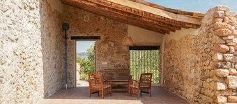 XIII century cottage surrounded of vineyards 