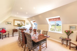 Dining - Swilken View, 5 Star Selfcatering House Overlooking the Old Course in St Andrews (St Andrews)