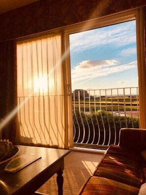 Blick von der Unterkunft