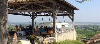 Beautiful 2 Bedroom, With En-Suite, Gite, Close To Duras, With Stunning Views