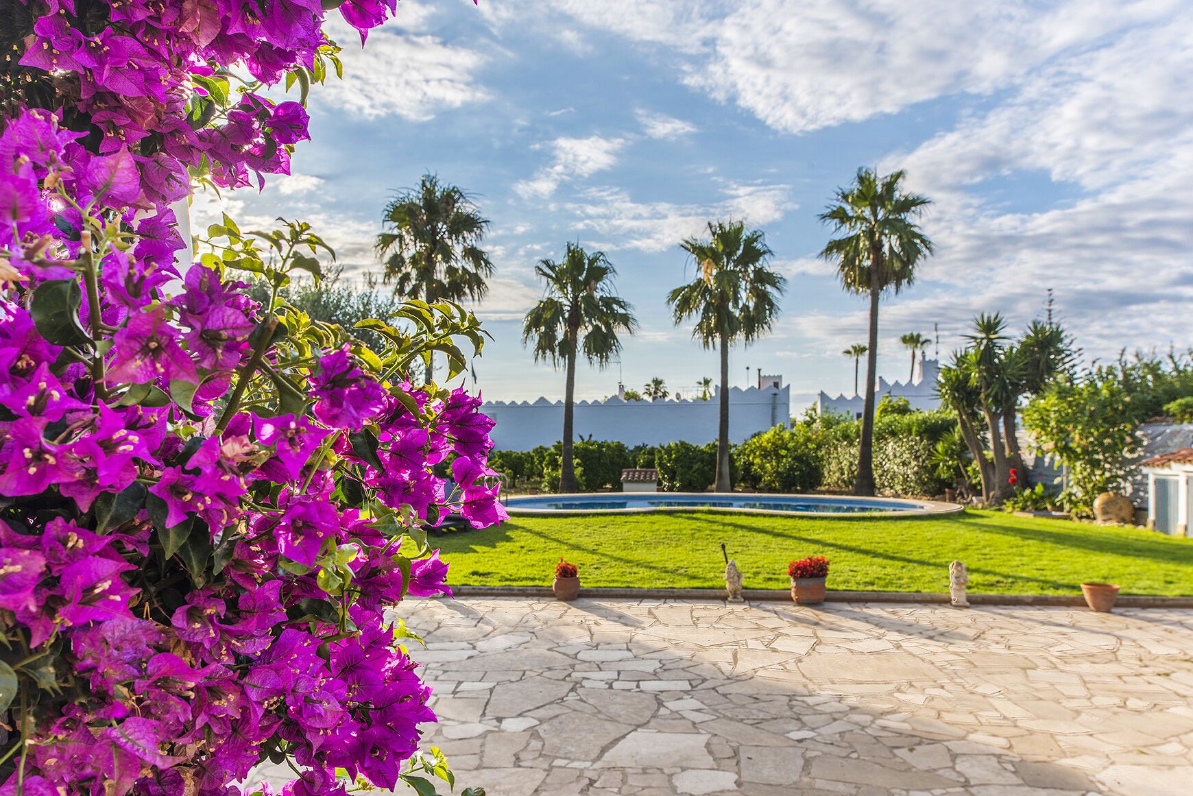 Terrein van de accommodatie