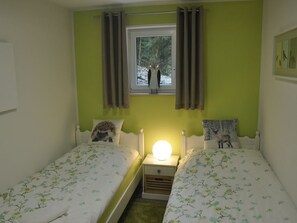 2 soverom, strykejern/-brett, wi-fi (inkludert) og sengetøy