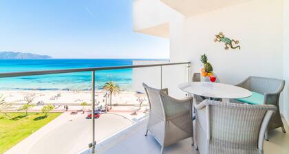 Sa Maniga 6G, Luxus FeWo, gigantischer Meerblick, 6. Etg. 2 Schlafzimmer, WIFI