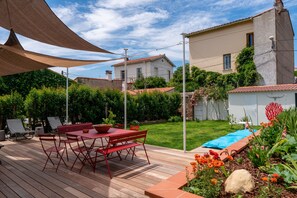 Outdoor dining - Apartment in the heart of Perpignan very quiet (Perpignan)