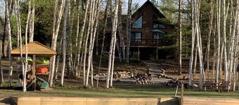 Nature lovers paradise w/direct access to lake,  trails & ample trailer parking.