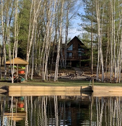 Nature lovers paradise w/direct access to lake, trails & ample trailer parking.