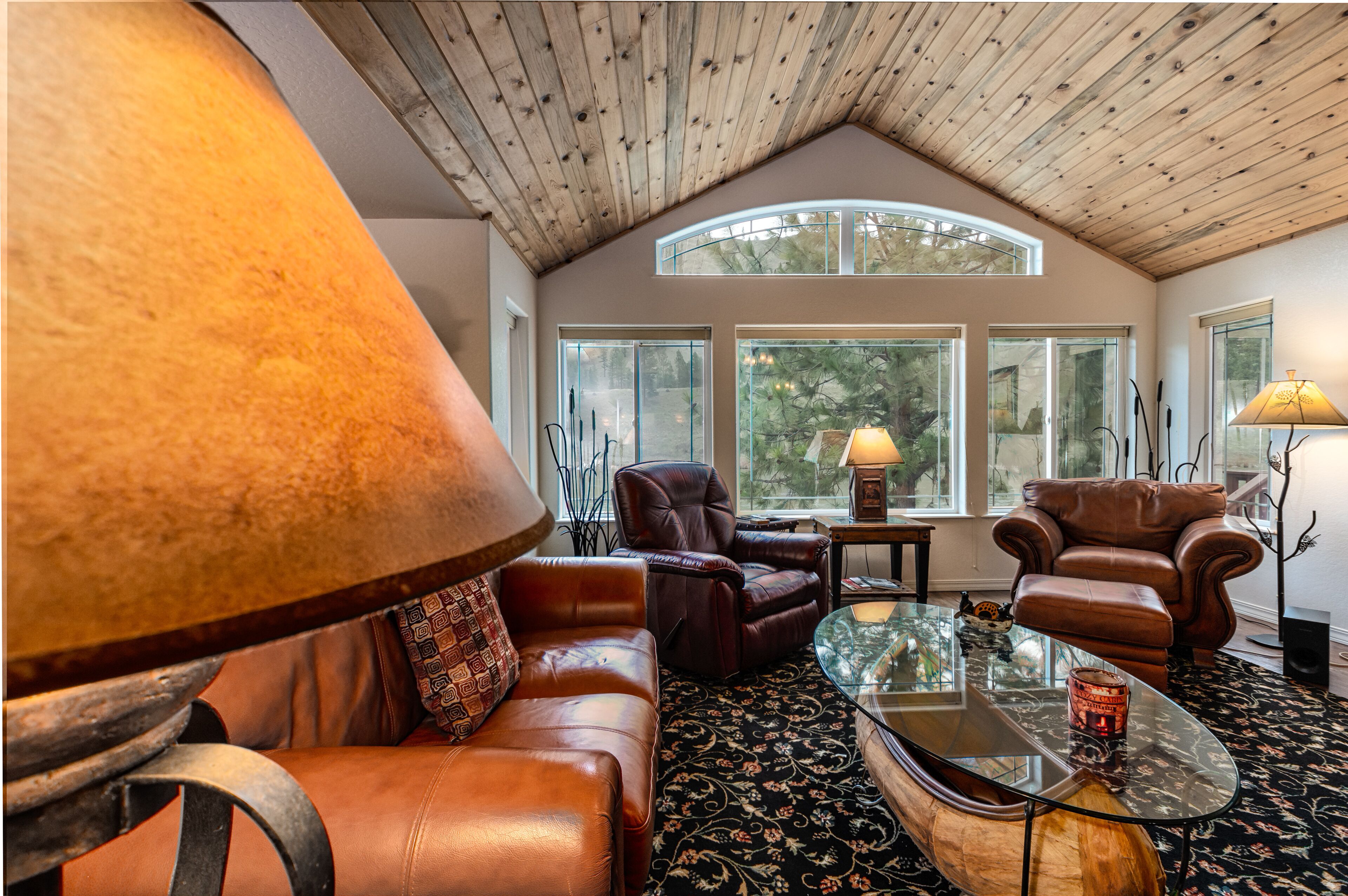 Smart-TV, peis og bøker