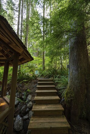 Overnattingsstedets uteområder