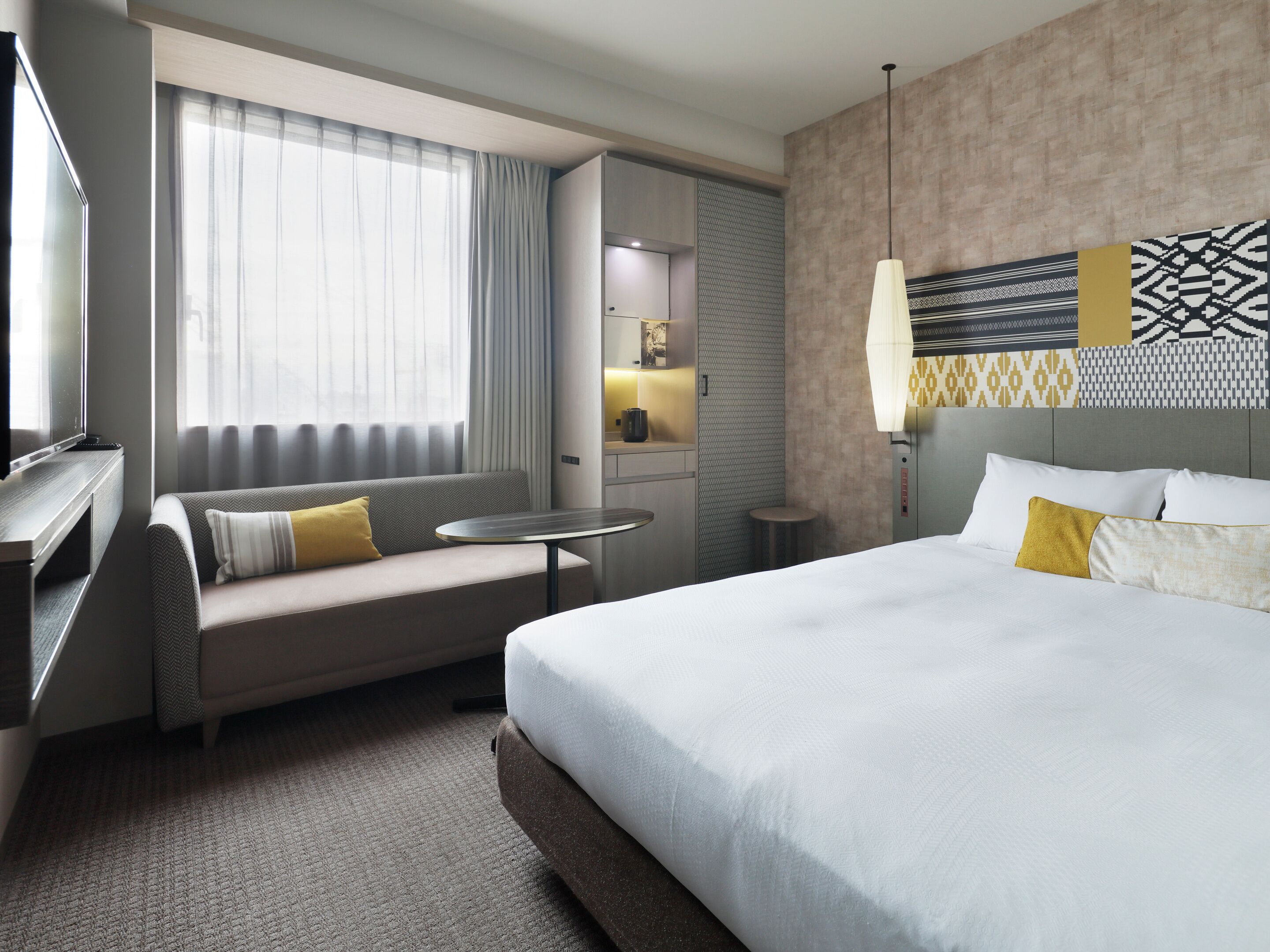 Standard-huone, 1 parisänky, tupakointi kielletty | Tallelokero huoneessa, työpöytä, silitysrauta/-lauta, ilmainen Wi-Fi