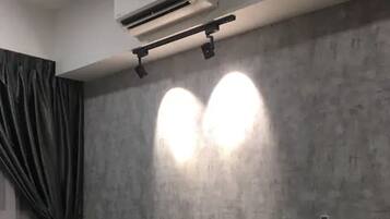 2 bedrooms, desk, iron/ironing board