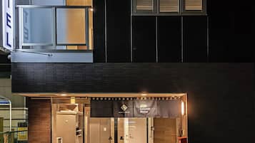 Front of property – evening/night