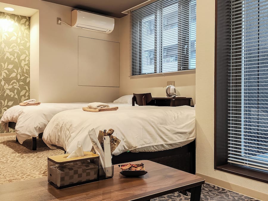 Twin Room | Premium bedding, desk, laptop workspace, blackout drapes