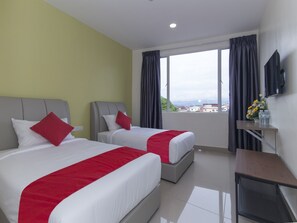 Chambre Standard avec lits jumeaux, 2 lits une place, non-fumeur