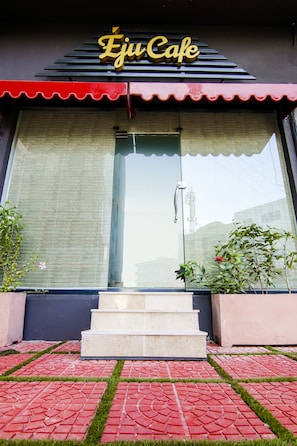Fassade der Unterkunft