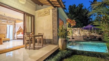 Villa, 1 Bedroom, Private Pool | Terrace/patio