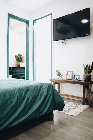 1 sovrum och strykjärn/strykbräda