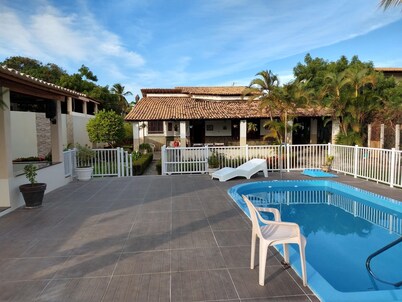 House in farmhouse with all structure of leisure and comfort