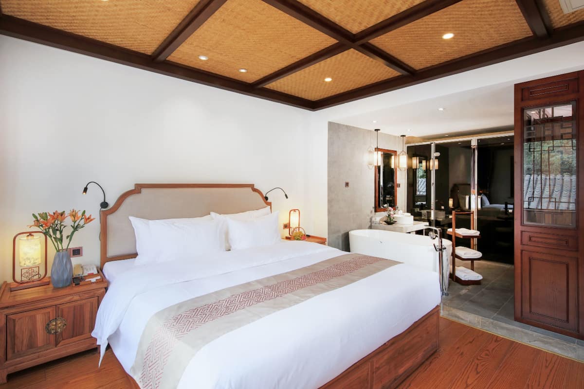 In-room safe, desk, blackout curtains, iron/ironing board