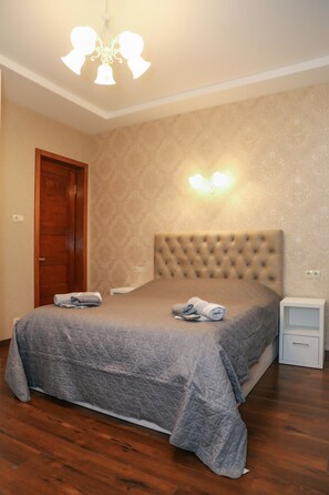 Apartment, 2 Bedrooms | Desk, blackout curtains, iron/ironing board, free WiFi - Hosthub Old Tbilisi Amaghleba Apartment (Tbilisi)