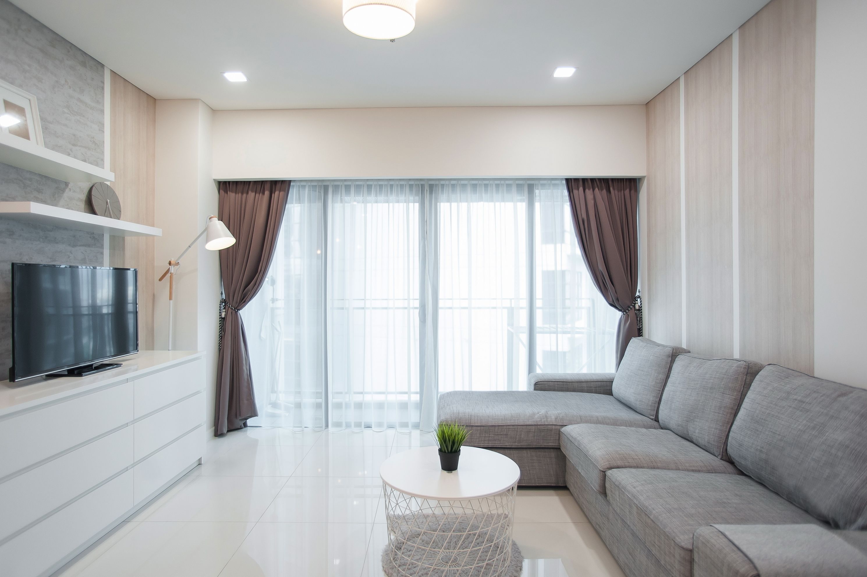 Departamento, 1 habitación | Área de sala de estar