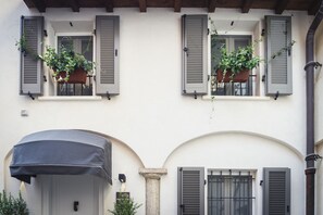 Appartement, 1 grand lit et 1 canapé-lit, coin cuisine | Literie de qualité supérieure, couette en duvet d'oie