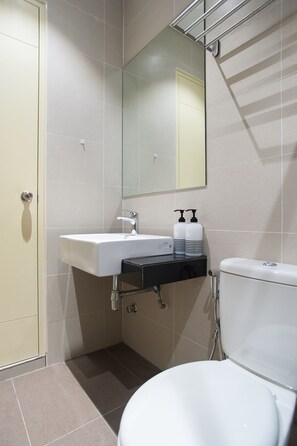 Apartment, 1 Bedroom | Bathroom | Shower, free toiletries, towels - A9 Relax & Enjoy in a Luxury Condo near Jonker St (Malacca City)