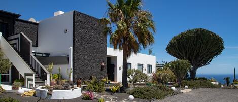 Façade de l’hébergement