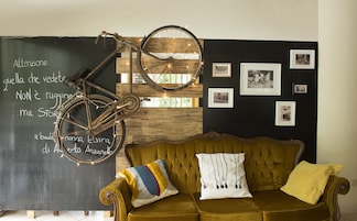 Sala de estar en el lobby