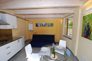 Căn hộ, 1 phòng ngủ | Bếp riêng | Tủ lạnh, bếp nấu, dụng cụ pha espresso, dụng cụ pha cà phê/trà 