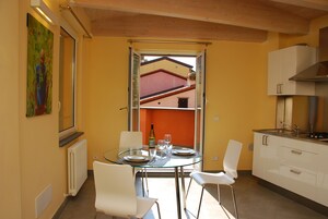 Apartment, 1 Bedroom | Living area | TV