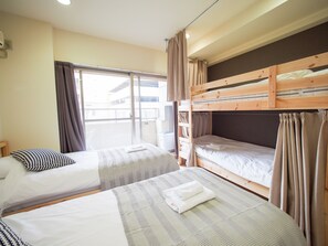 Standard Quadruple Room (PH154) | Free WiFi, bed sheets - Always Stay Dotonbori 2 PH-154 (Osaka)
