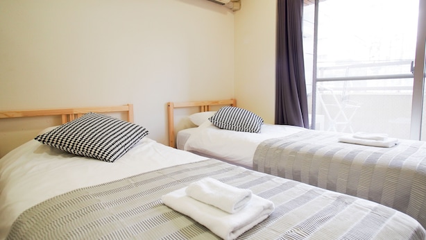 Standard Quadruple Room (PH154) | WiFi (free), bed sheets - Always Stay Dotonbori 2 PH-154 (Osaka)