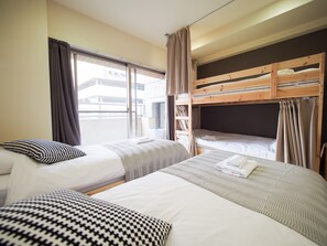 Standard Quadruple Room (PH154) | Free WiFi, bed sheets - Always Stay Dotonbori 2 PH-154 (Osaka)