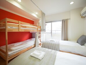 Standard Quadruple Room (PH162) | Blackout drapes, free WiFi, bed sheets