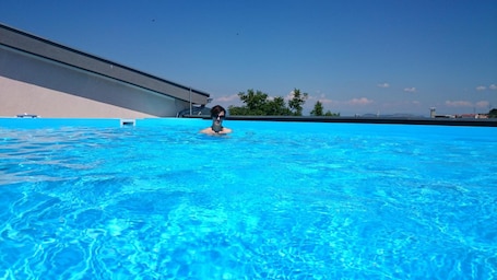 Seasonal outdoor pool