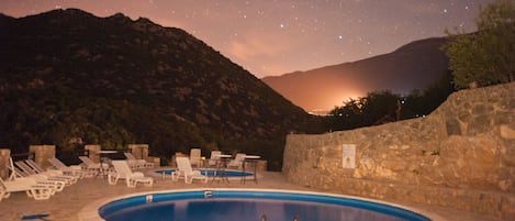 Seasonal outdoor pool