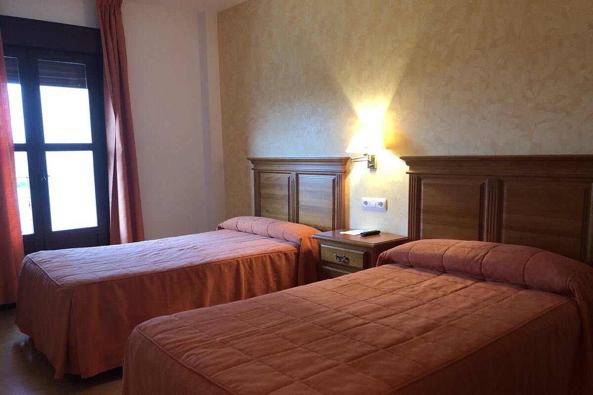 Desk, blackout drapes, rollaway beds, free WiFi