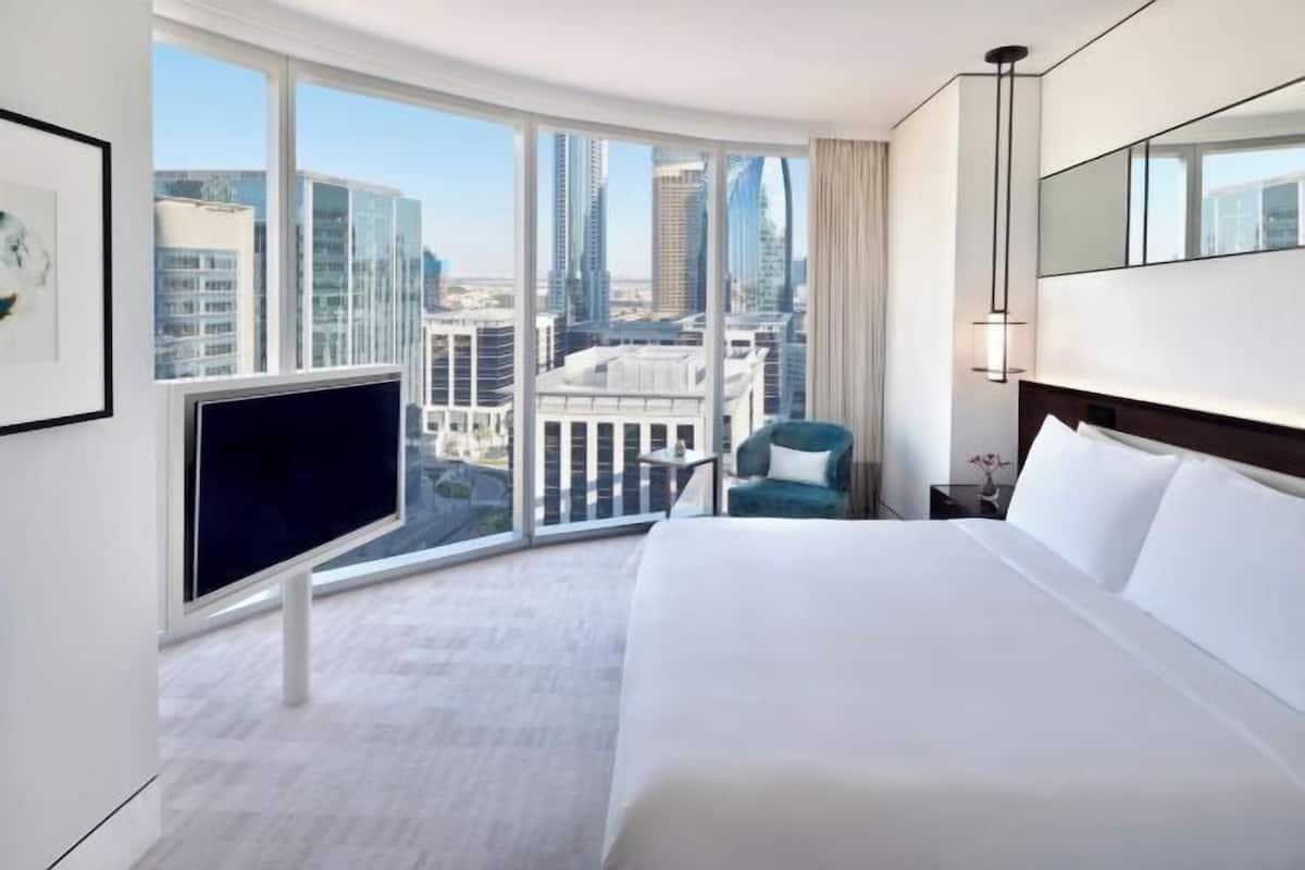 Minibar, in-room safe, desk, blackout curtains