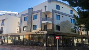 Voorkant van accommodatie