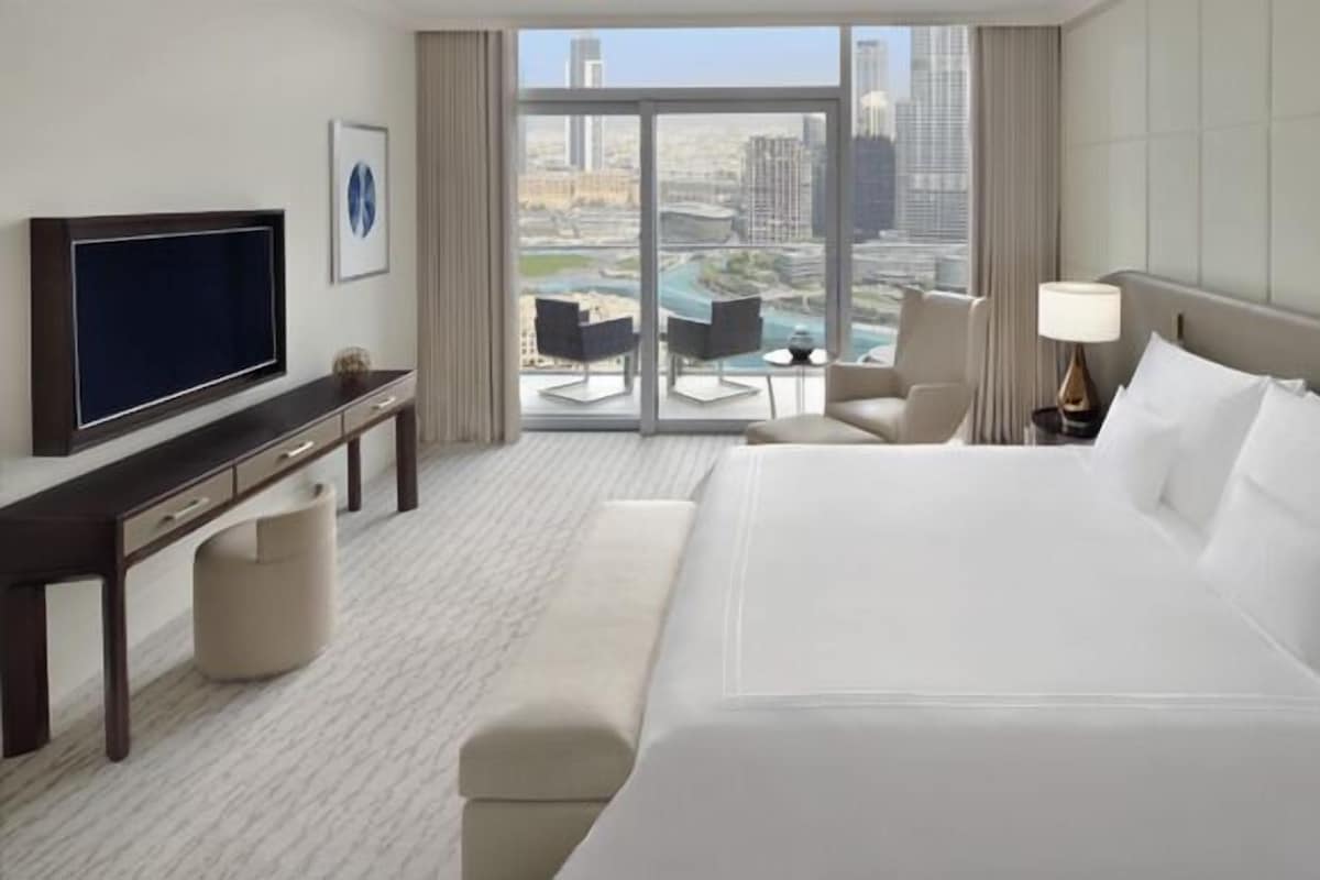 Ambassador Suite Burj Khalifa and Fountain View, Lounge Access | City view