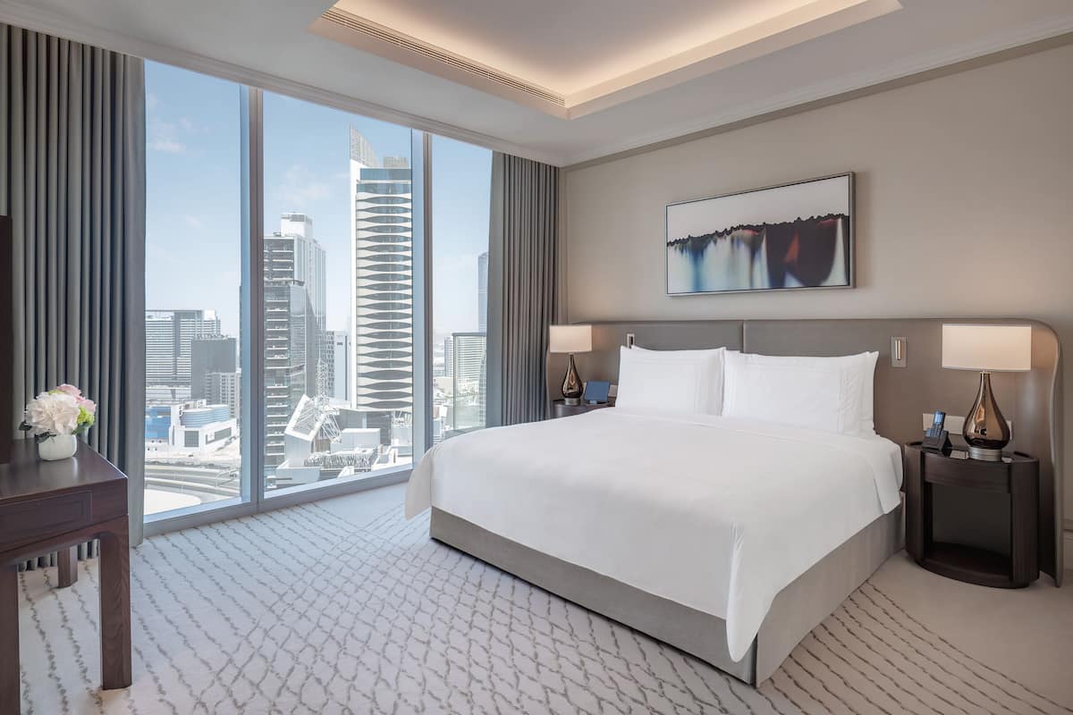 1 bedroom, in-room safe, desk, blackout curtains