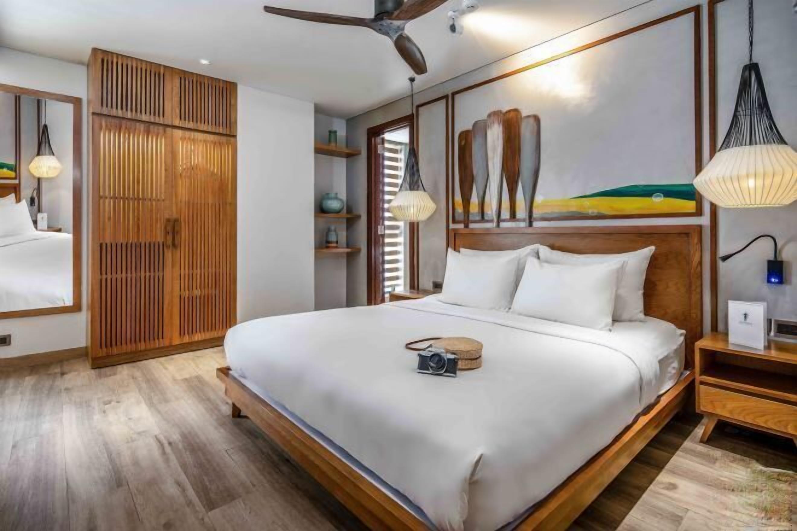 Individually decorated, individually furnished, blackout drapes