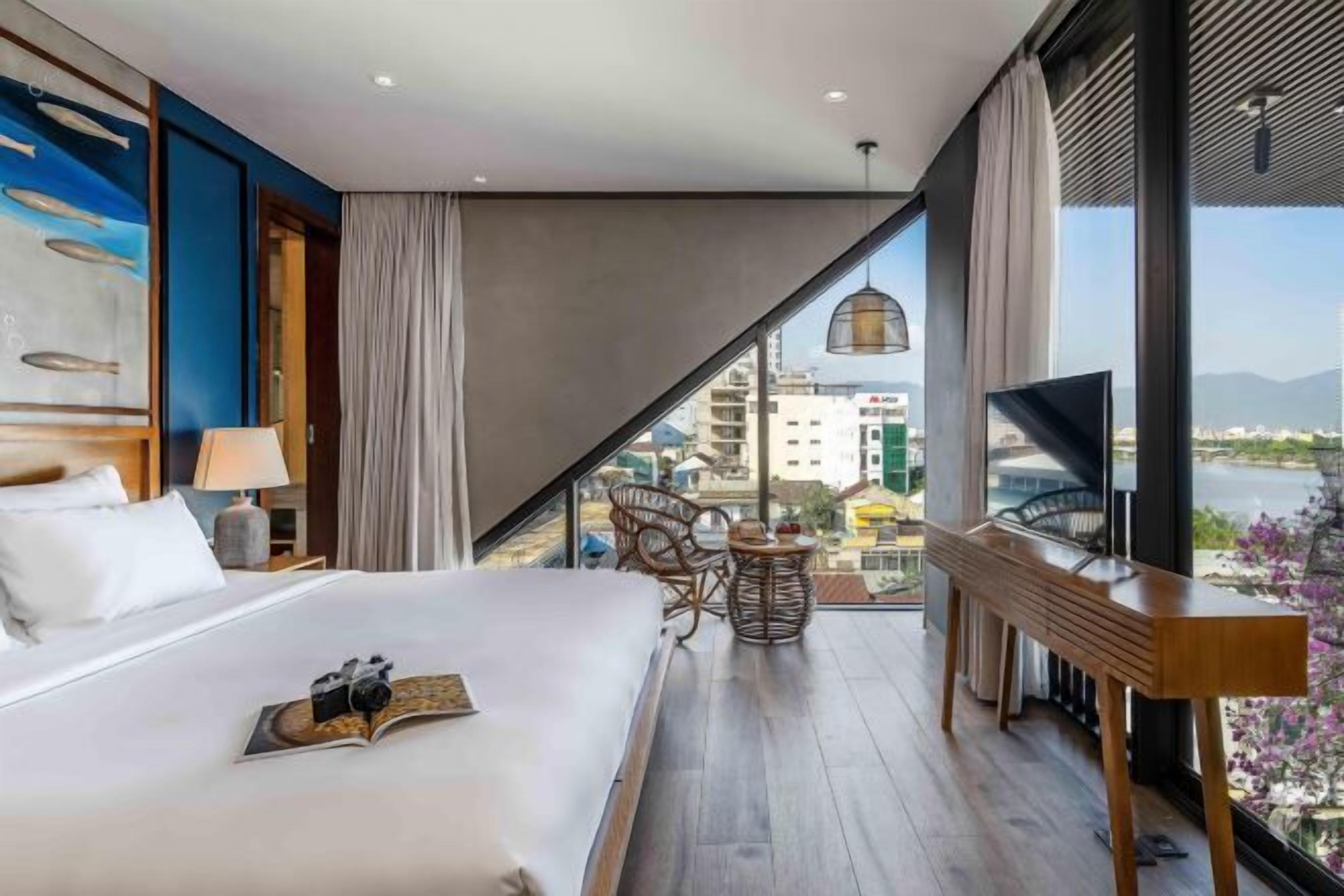 Individually decorated, individually furnished, blackout drapes