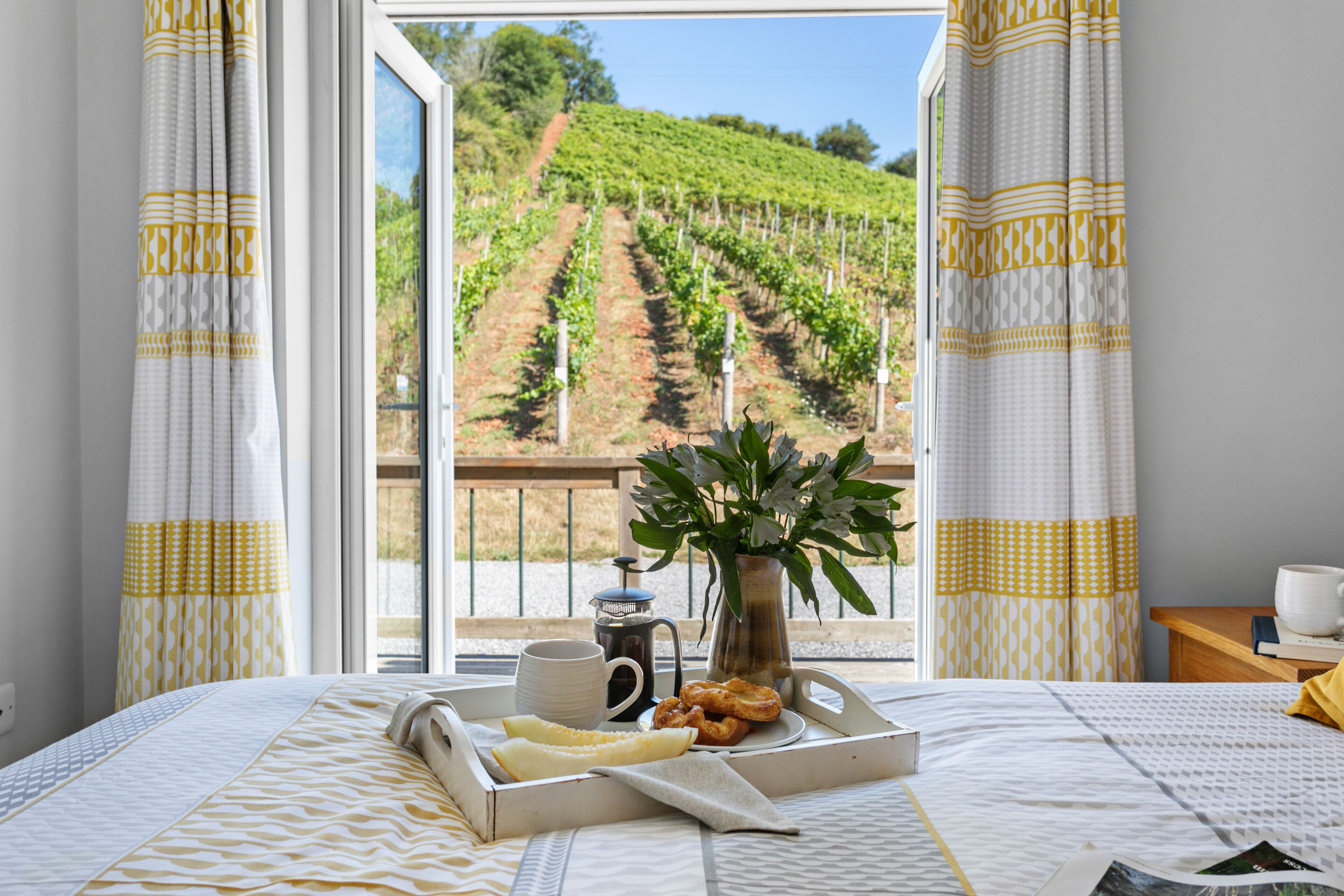 Standard-Ferienhaus, eigenes Bad, Blick auf den Weinberg (No Pets ) | 2 Schlafzimmer