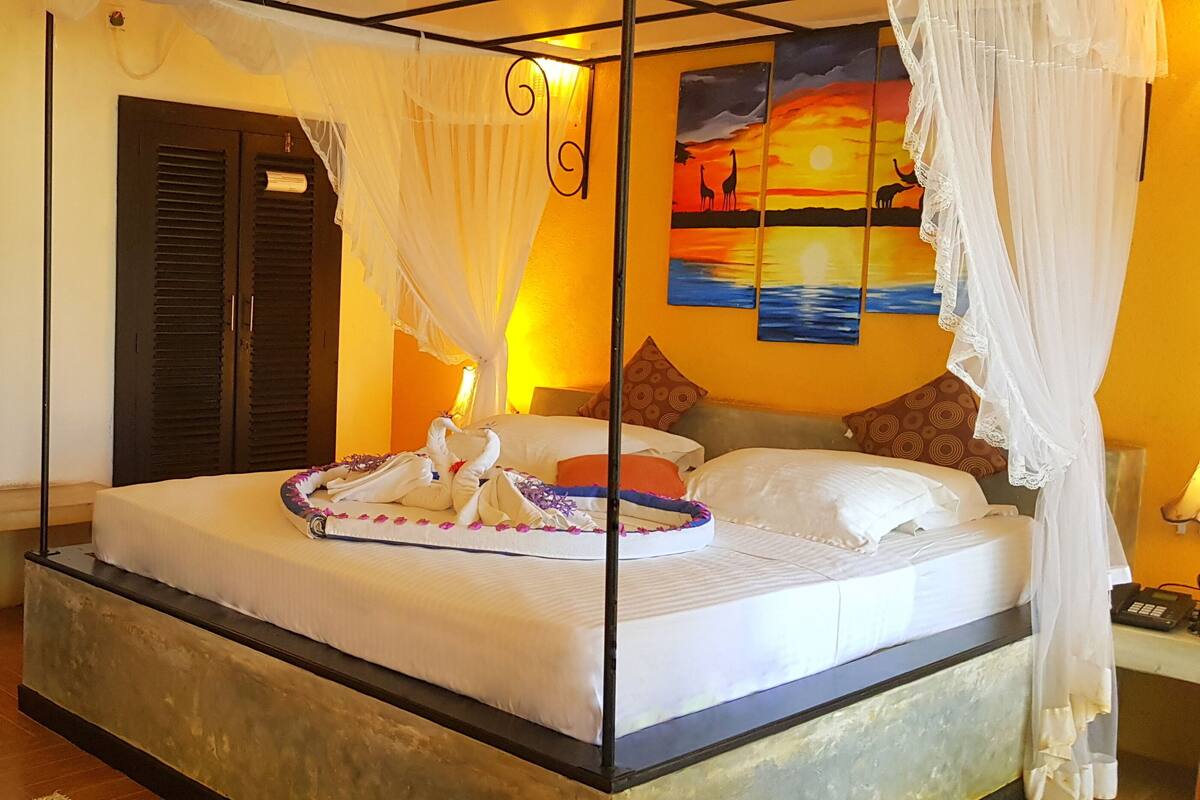 Cottage dành cho gia đình | 10 phòng ngủ, minibar, két bảo mật tại phòng 