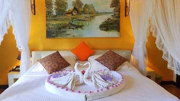 Family Cabana | 10 bedrooms, minibar, in-room safe, individually decorated