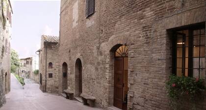 Huoneisto San Gimignanossa, 1 makuuhuoneella ja 3 vuoteella