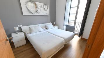 1 bedroom, laptop workspace, soundproofing, iron/ironing board