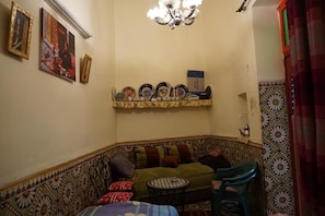 Desk, blackout curtains, rollaway beds, free WiFi